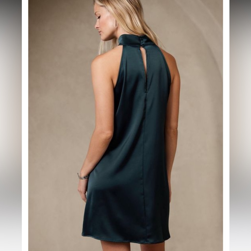 Halter Mini Slip Dress - NWT